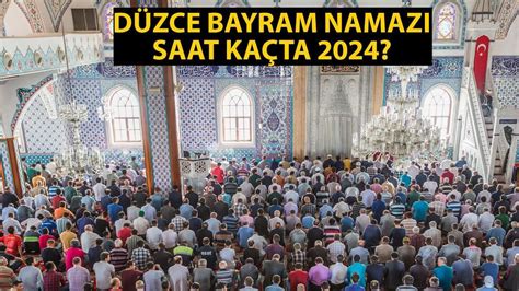 düzce cuma namazı vakti